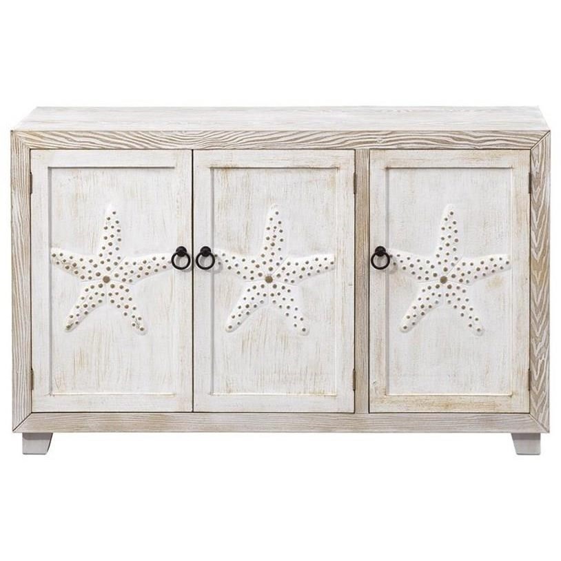 Coast2Coast Home Pieces in Paradise Coastal 3 Door Credenza